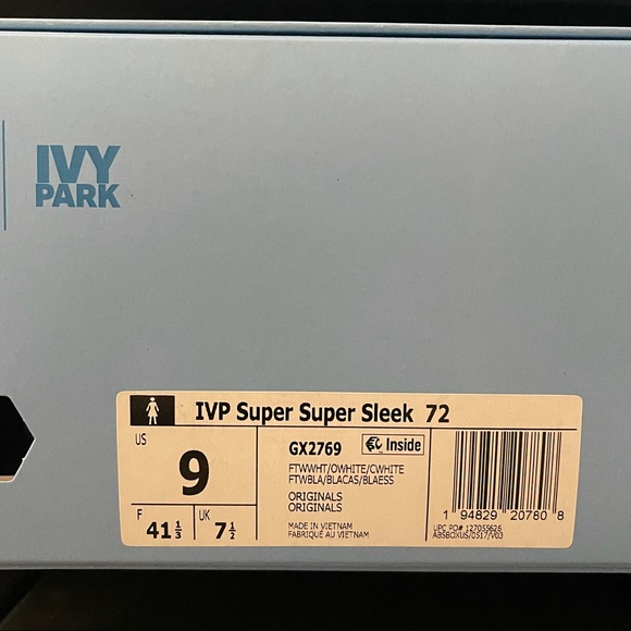 Adidas Ivy Park Super Sleek 72 'Icy Park' Women's Platform Shoes NEW - Picture 13 of 15